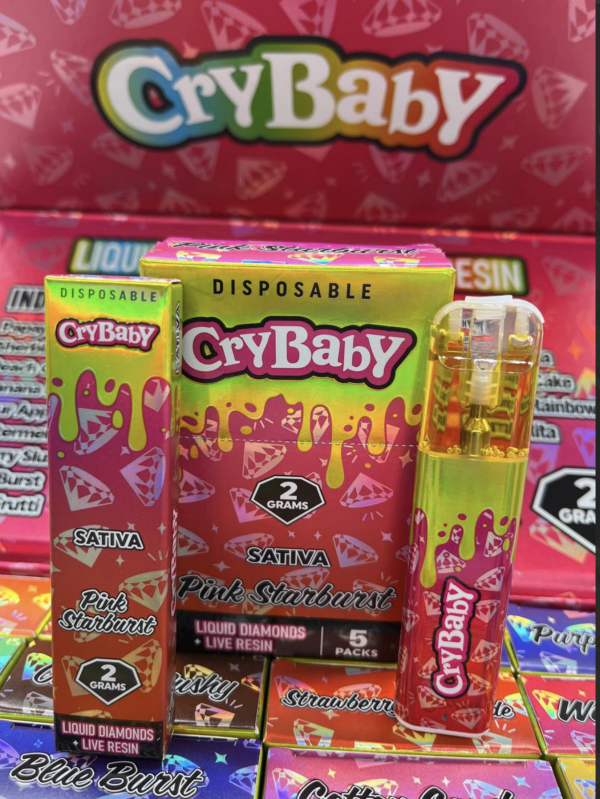 CryBaby 2g live resin Disposable 